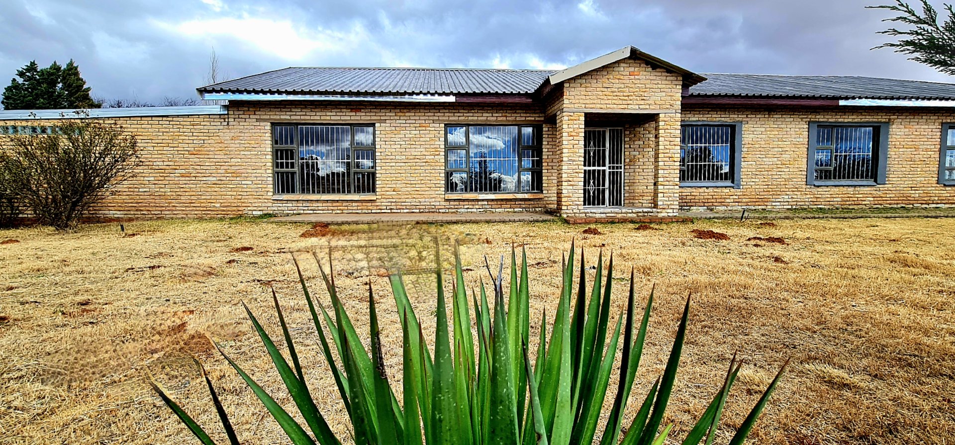 Maintenance free face brick home with an unrestricted view