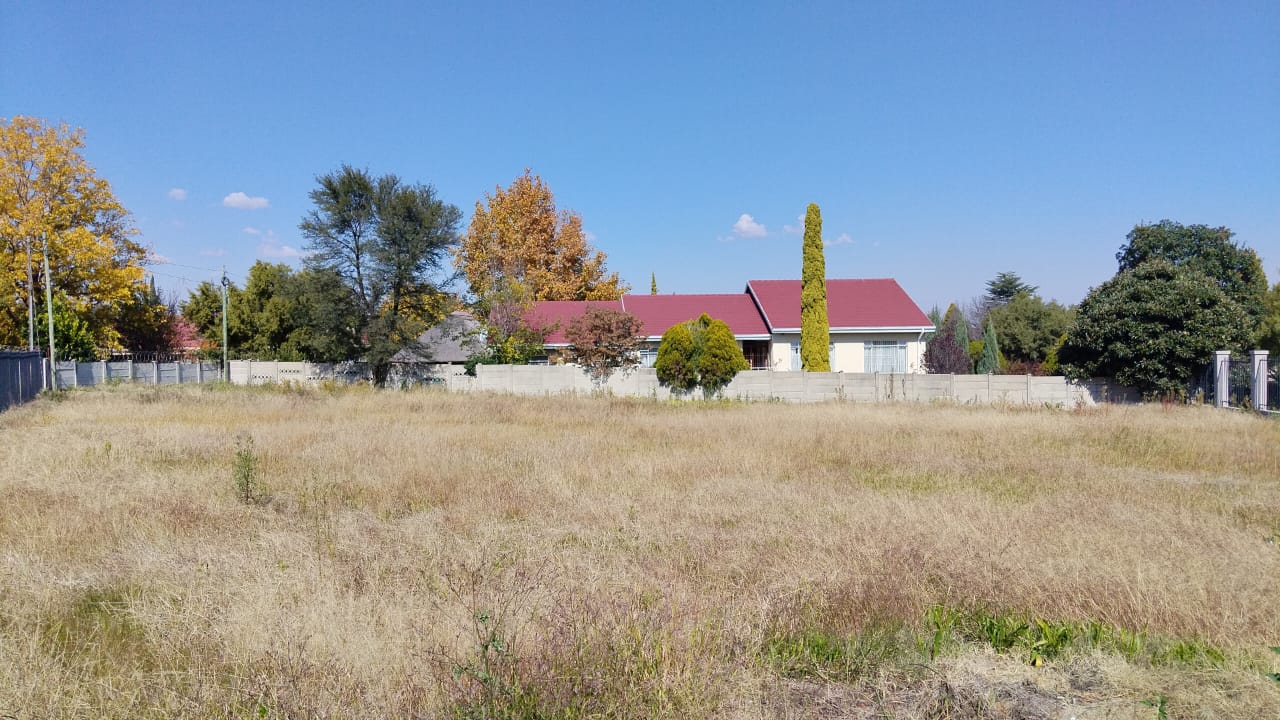 Vacant Stand for Sale in Jordania, Kroonstad — ±1 392 m² Ready-to-Build Erf