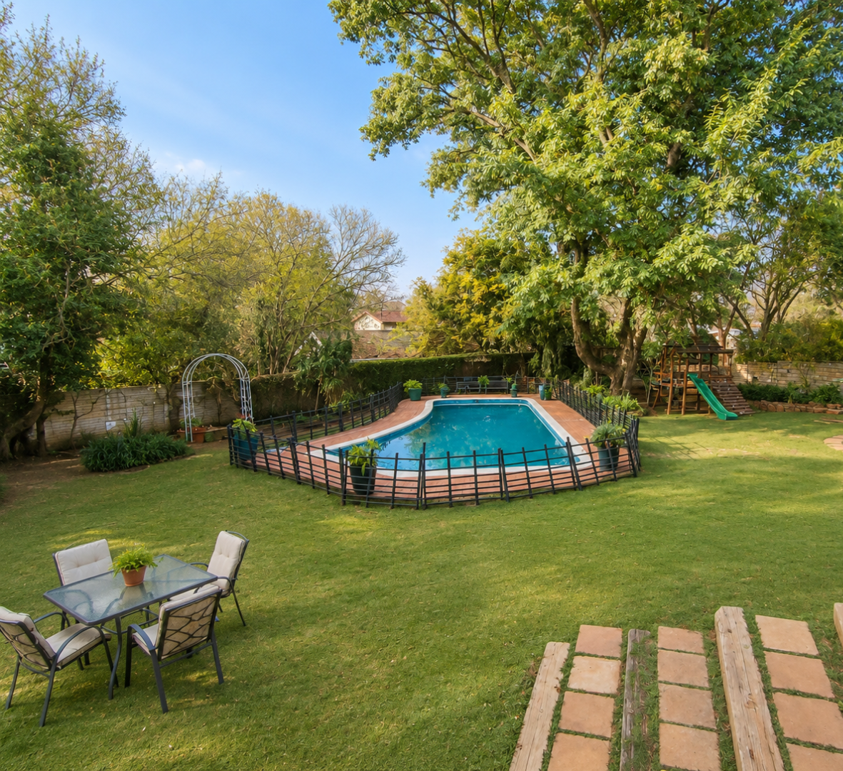 4-BEDROOM family home nestled in Dan Pienaar 